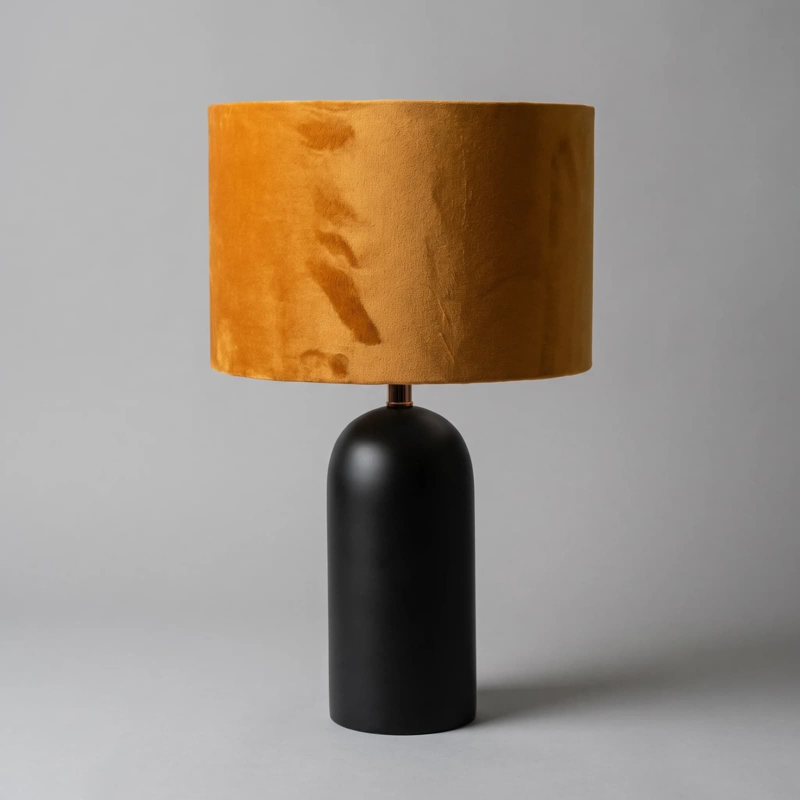 Obsidian Noir Golden Crown Accent Lamp