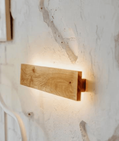 Handcrafted Linear Wall Lamp - Lamp & Glow