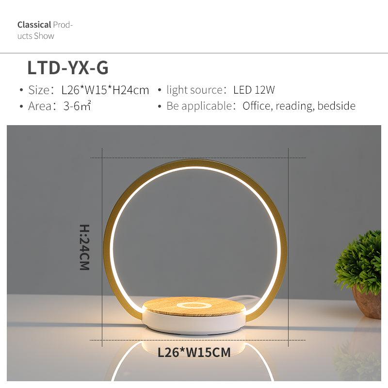 Mobile phone wireless charging induction lamp - Lamp & Glow