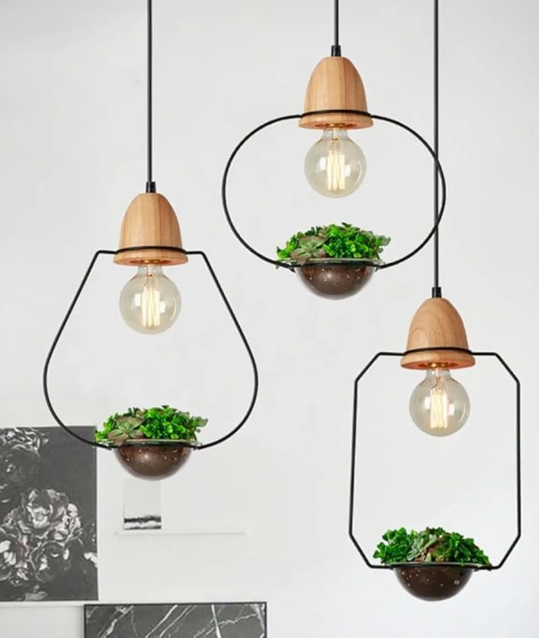 LED Hanging Plant Pendent Light - Lamp & Glow