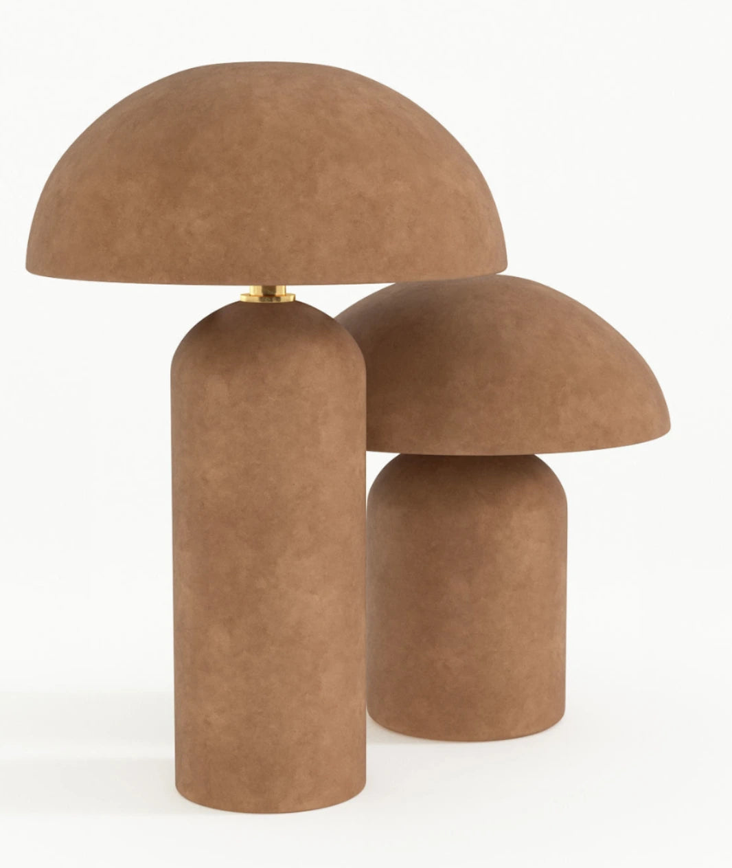 Mushroom Wooden Lamp