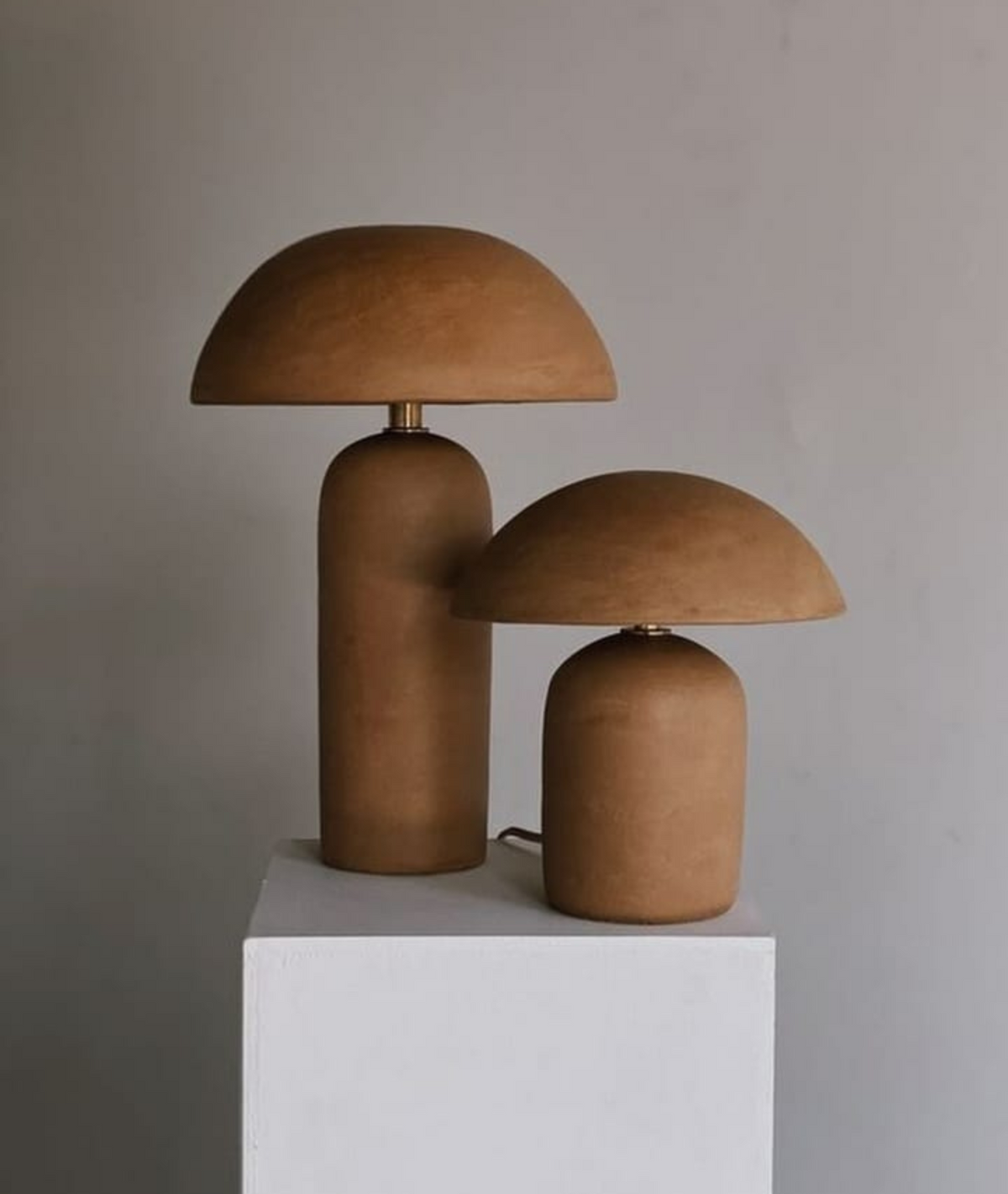 Mushroom Wooden Lamp - Lamp & Glow