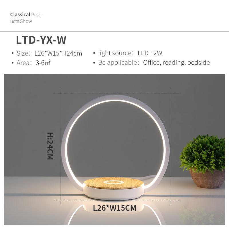 Mobile phone wireless charging induction lamp - Lamp & Glow