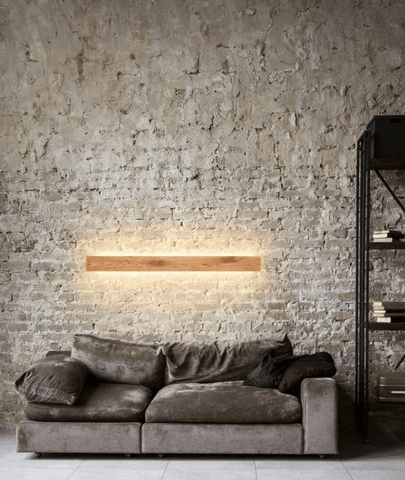 Handcrafted Linear Wall Lamp - Lamp & Glow