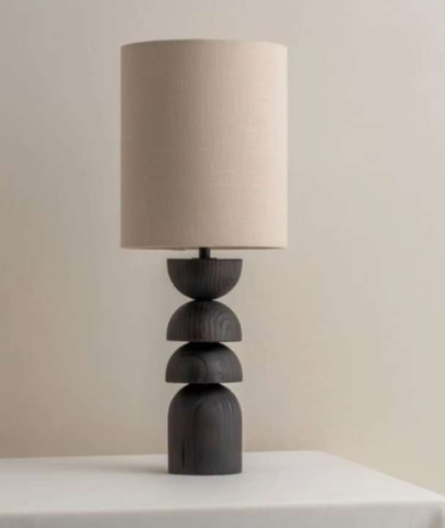 Hunter small wooden lamp - Lamp & Glow