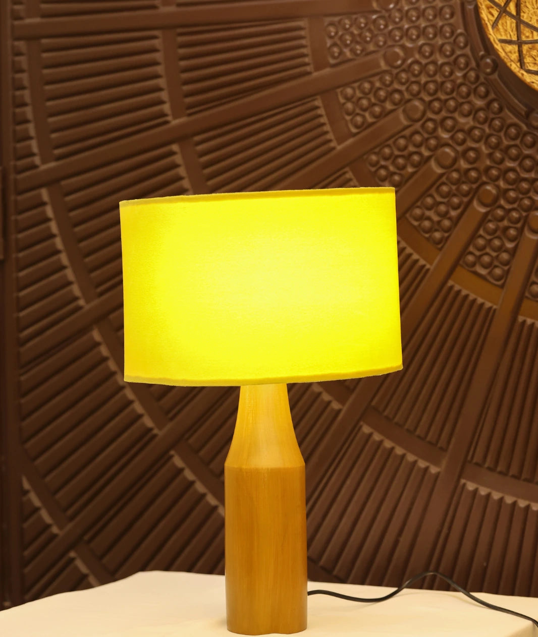 VECTOR  Table Lamp| Wooden Bedside Lamp