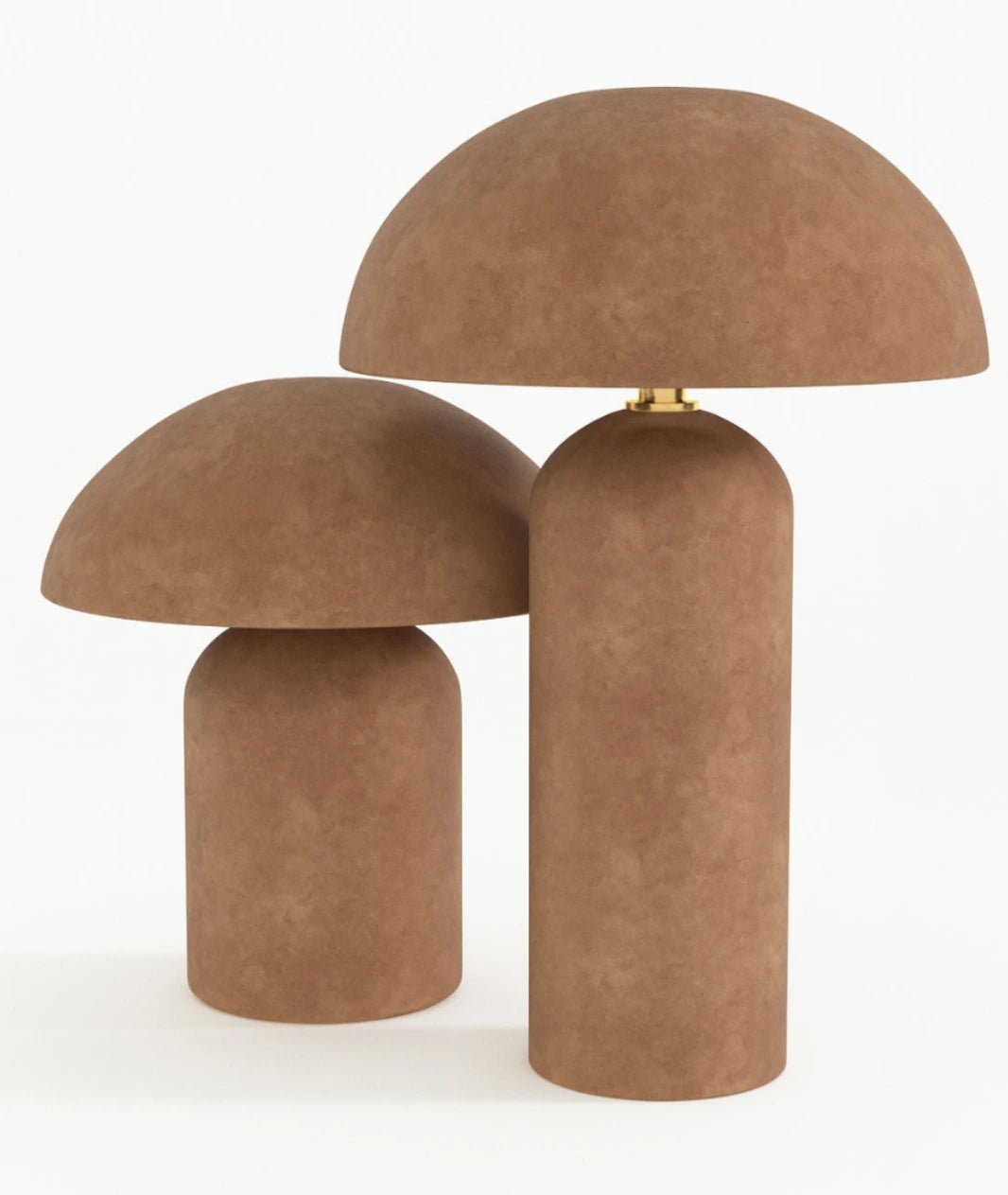 Mushroom Wooden Lamp