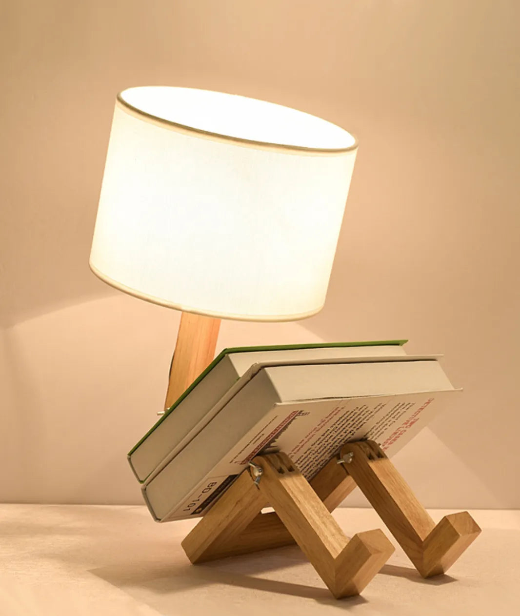 Nostalgic Totally Customize Wooden Lamp - Lamp & Glow