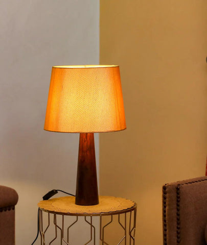 OAK TABLE LAMP - Lamp & Glow